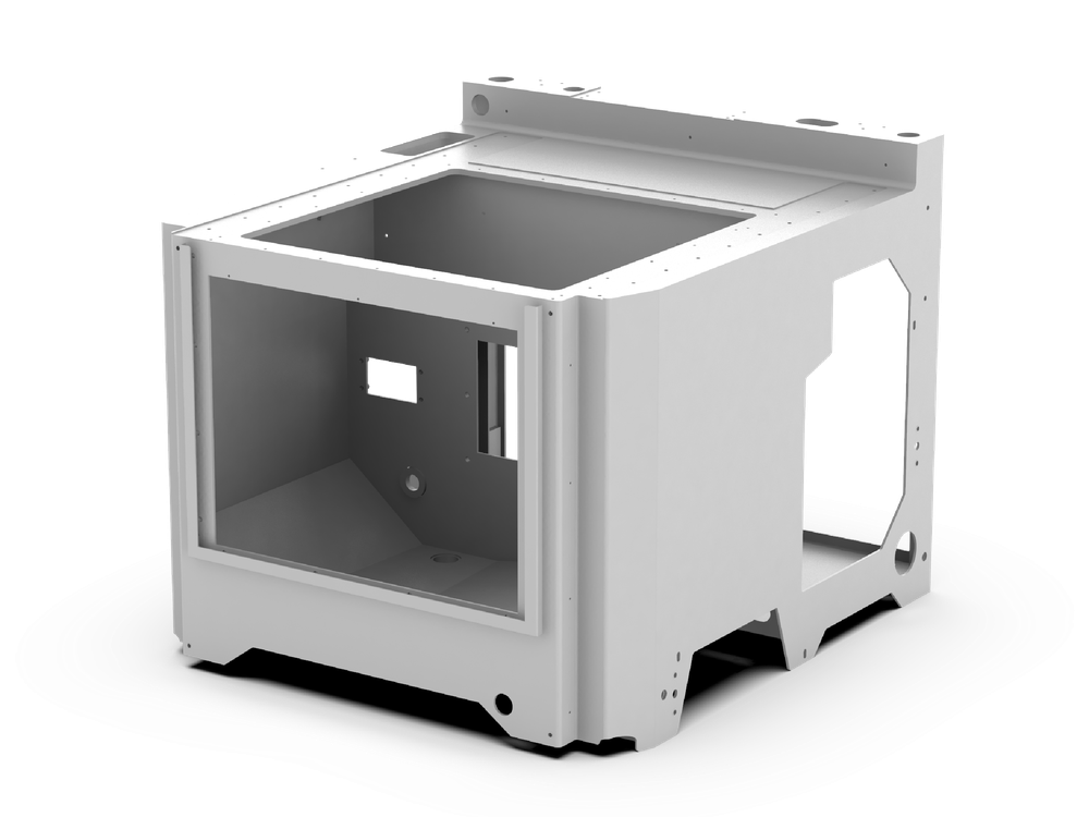 Monocoque stainless-steel frame